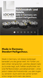 Mobile Screenshot of loecher-cnc.de